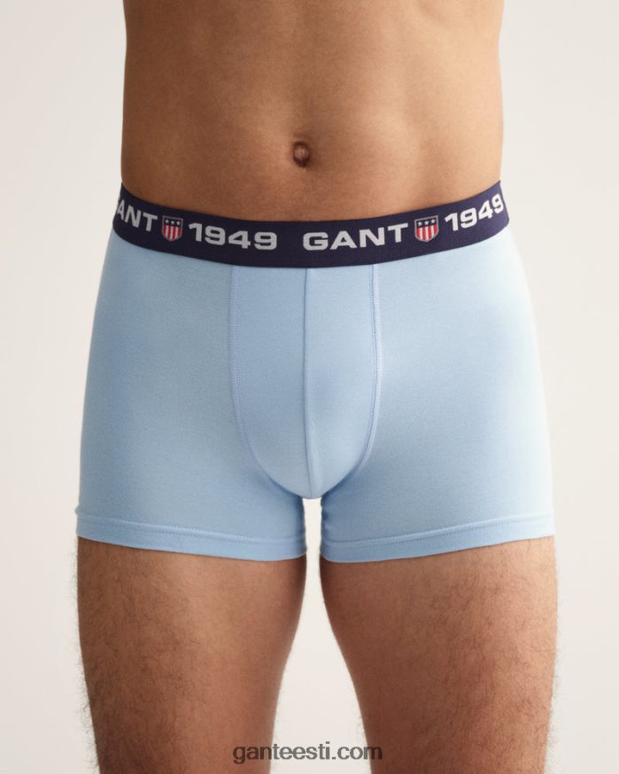 GANT mehed juga sinine 3-pakendis retrokilbiga kohvrid NBR64N549