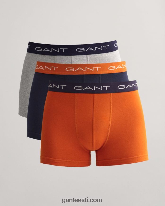GANT mehed kuldne oranž 3-paki kohvrid NBR64N551