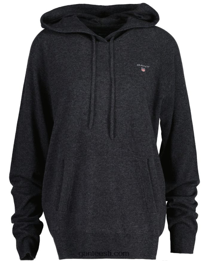 GANT mehed antratsiitne melanž kootud kapuuts NBR64N357