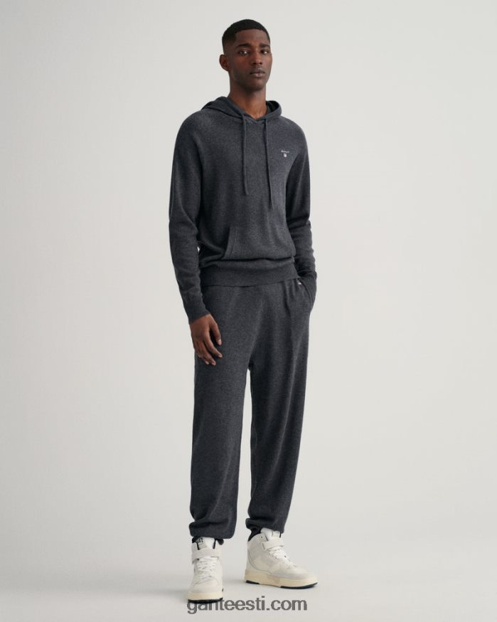 GANT mehed antratsiitne melanž kootud kapuuts NBR64N357