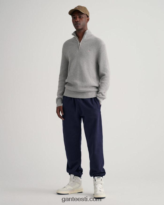 GANT mehed hall melanž vatist soonik pool lukuga kampsun NBR64N310