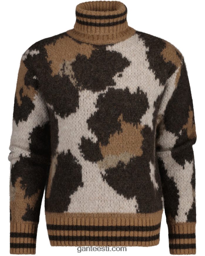 GANT mehed linane leopardkaelusega kampsun NBR64N341