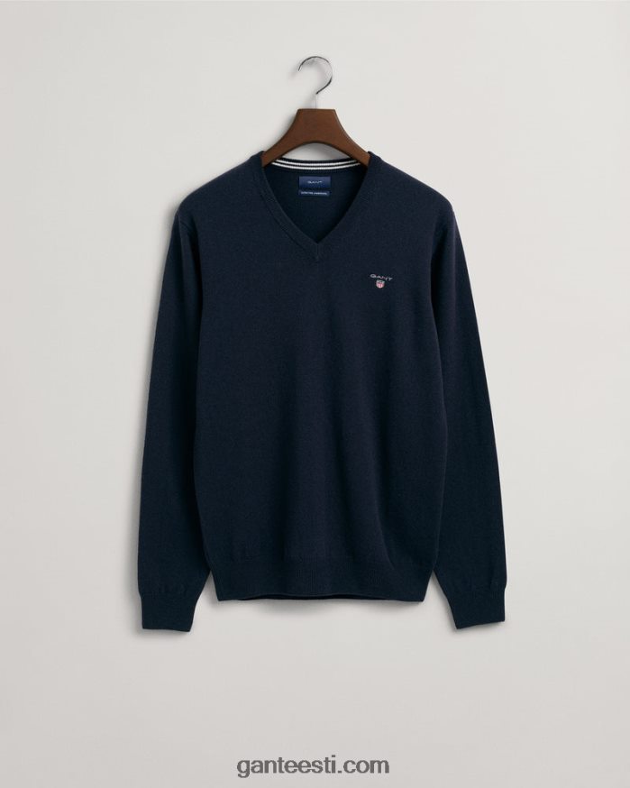 GANT mehed mereline ülipeen lambavillane v-kaelusega kampsun NBR64N333