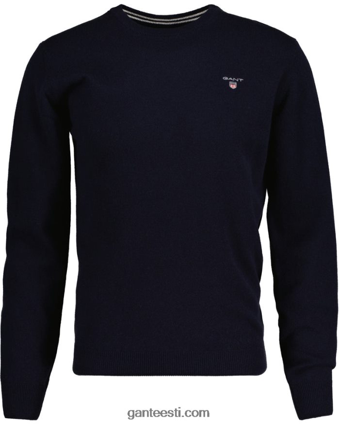 GANT mehed mereline ülipeen lambavillast kaelusega kampsun NBR64N322
