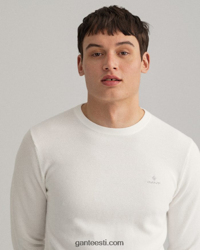GANT mehed munakoor puuvillane pikee kaelusega kampsun NBR64N323