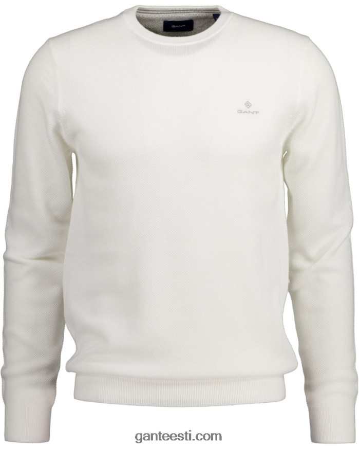 GANT mehed munakoor puuvillane pikee kaelusega kampsun NBR64N323