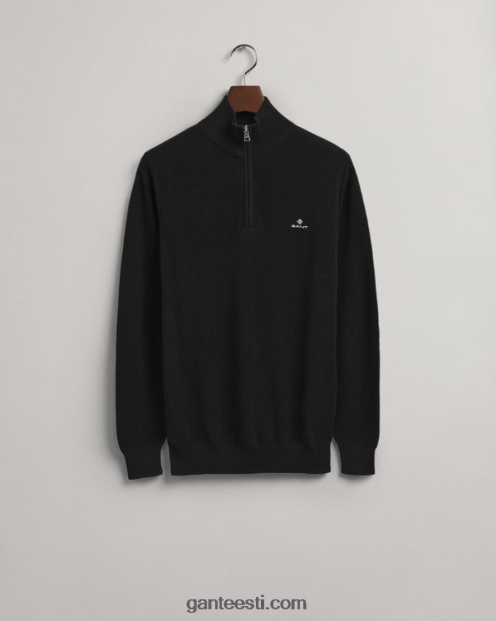 GANT mehed must puuvillane pikee pool lukuga kampsun NBR64N346