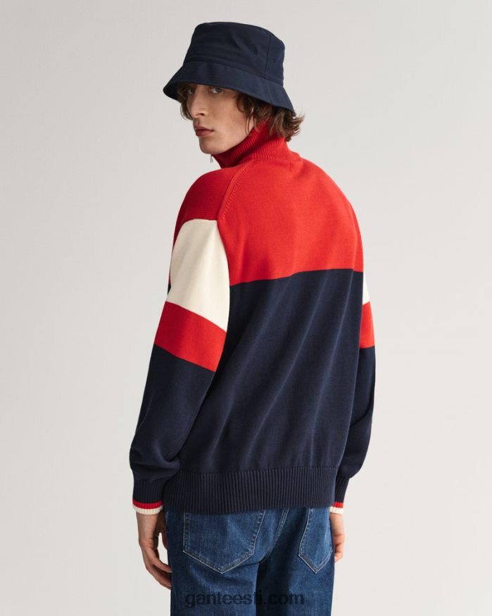 GANT mehed rubiinpunane crest shield pool lukuga kampsun NBR64N361