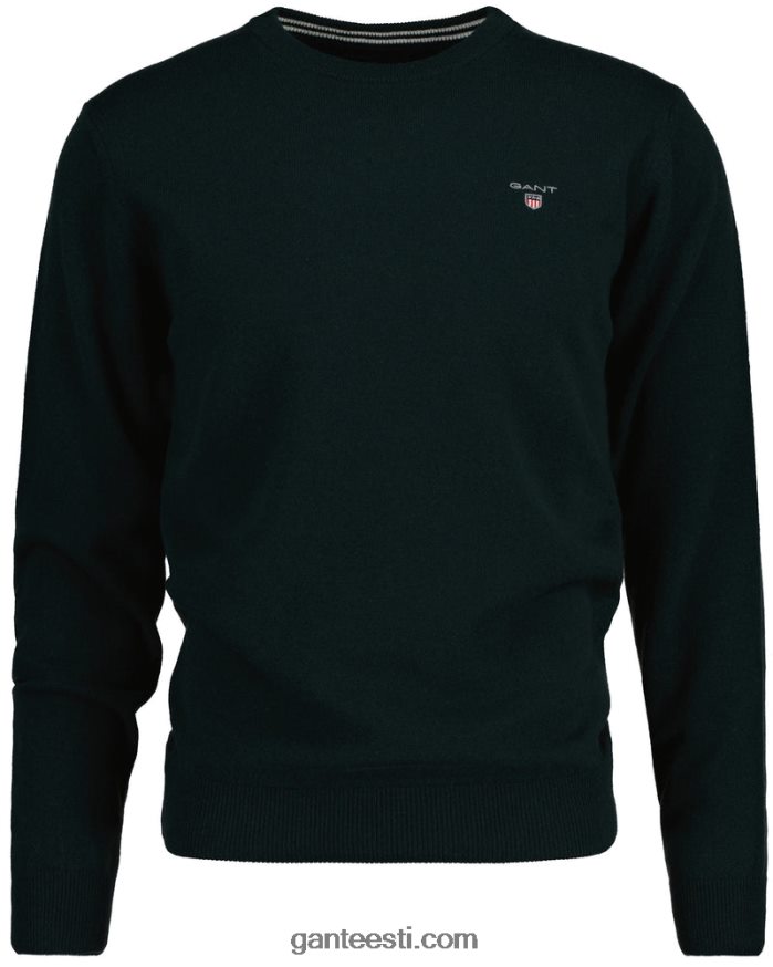 GANT mehed tartaanroheline ülipeen lambavillast kaelusega kampsun NBR64N313