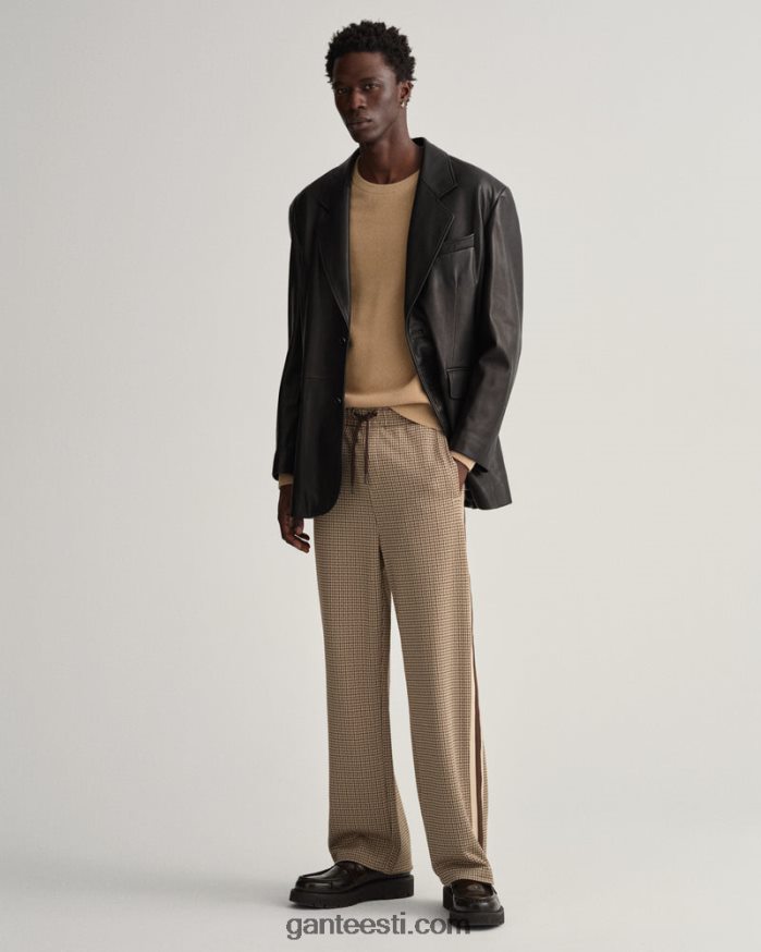 GANT mehed tume khaki puuvillane pikee kaelusega kampsun NBR64N328