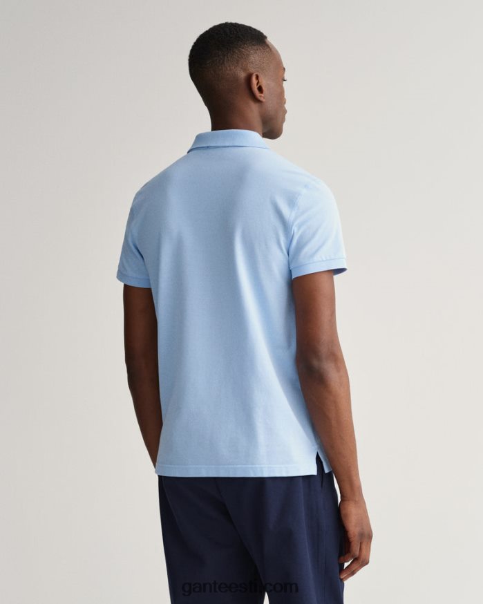GANT mehed kapri sinine originaal slim fit pique polo särk NBR64N107