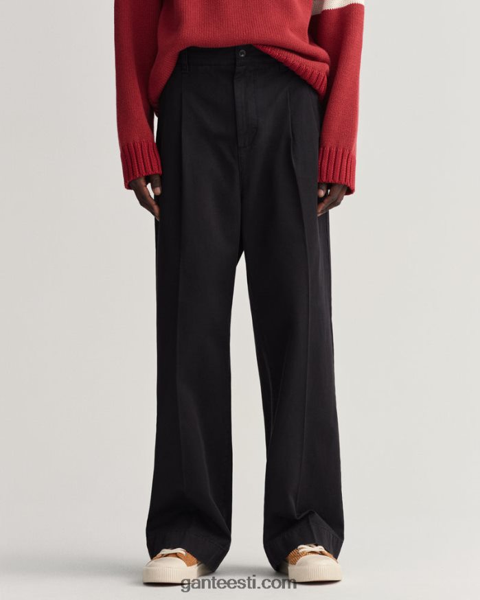 GANT mehed eebenipuu must volditud volüümi chinos NBR64N401