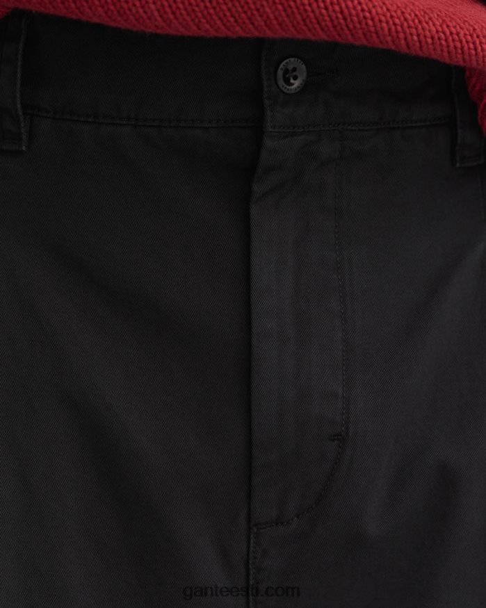 GANT mehed eebenipuu must volditud volüümi chinos NBR64N401