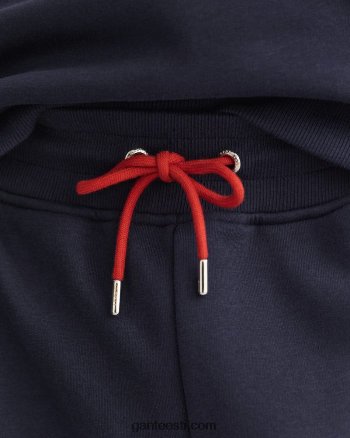 GANT mehed õhtusinine kontrastse küljega dressipüksid NBR64N268