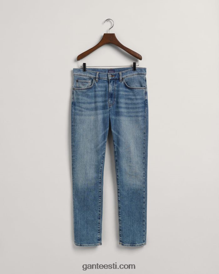 GANT mehed kesksinine sisse kantud hayes slim fit teksad NBR64N402