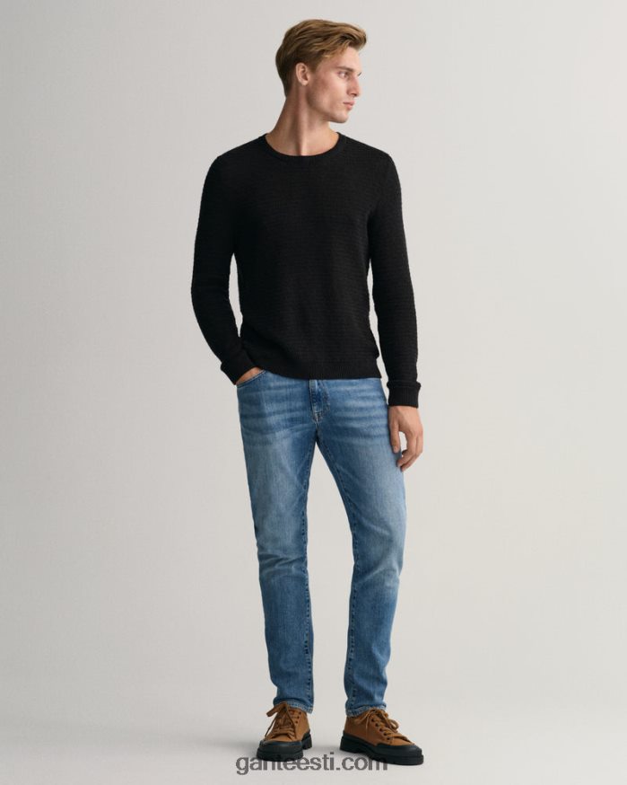 GANT mehed kesksinine sisse kantud hayes slim fit teksad NBR64N402