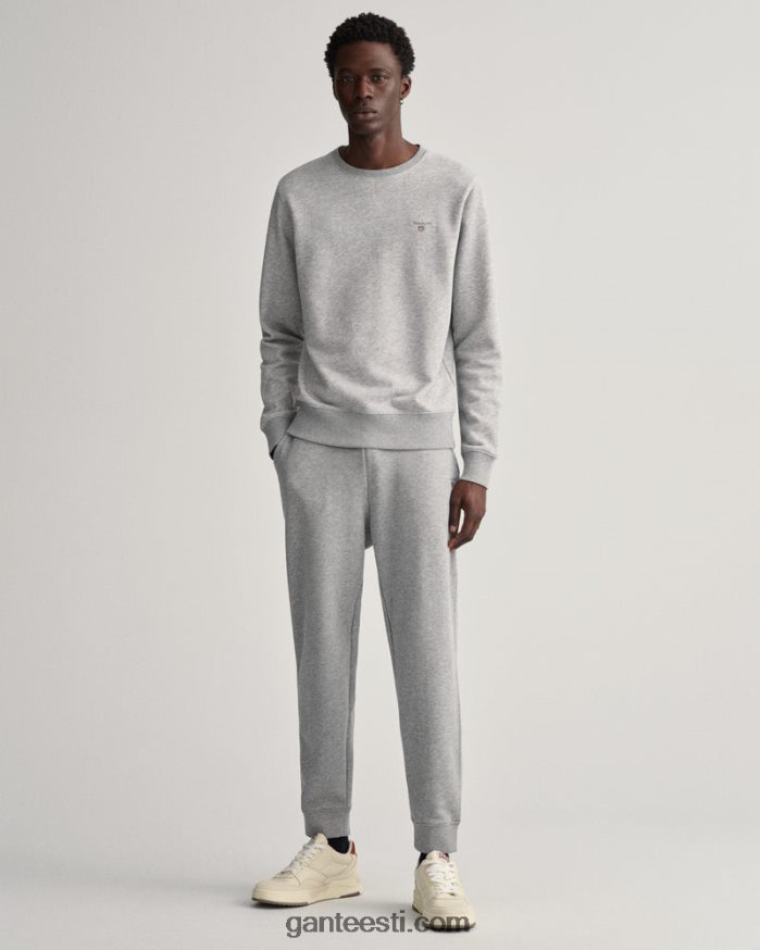 GANT mehed hall melanž originaal kaelusega dressipluus NBR64N294