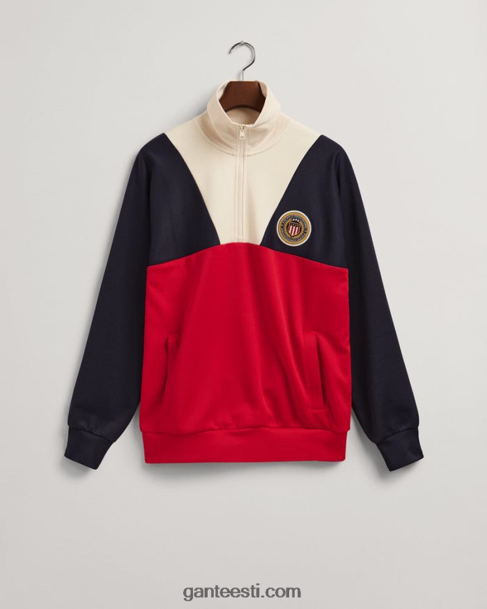 GANT mehed õhtusinine crest shield dressipluus pool lukuga kampsun NBR64N272