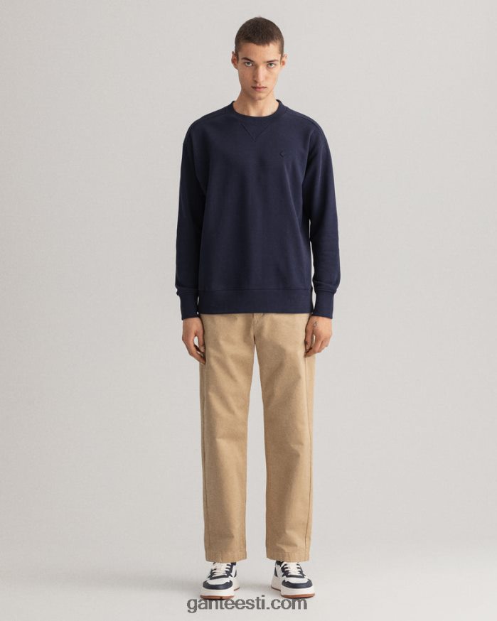 GANT mehed õhtusinine ikoon g põhiline kaelusega dressipluus NBR64N257