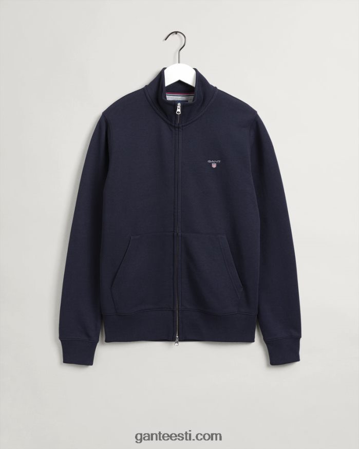 GANT mehed õhtusinine originaal täistõmblukuga kardigan NBR64N278