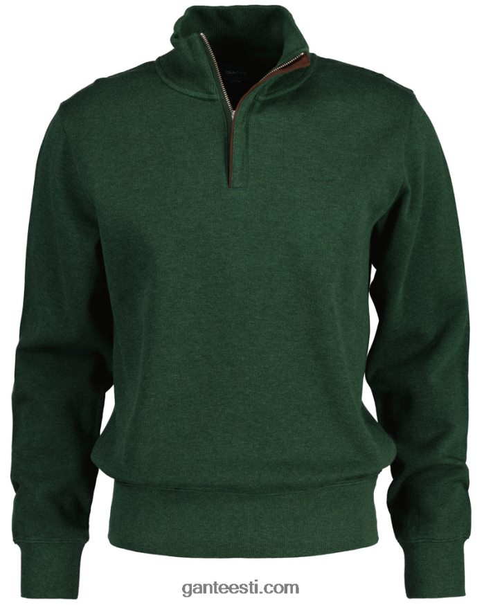 GANT mehed metsaroheline mel pooltõmblukuga dressipluus NBR64N241