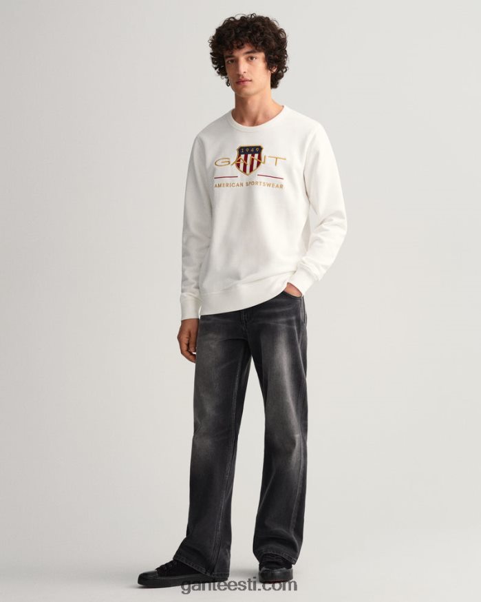 GANT mehed munakoor archive shield crew kaelaga dressipluus NBR64N264