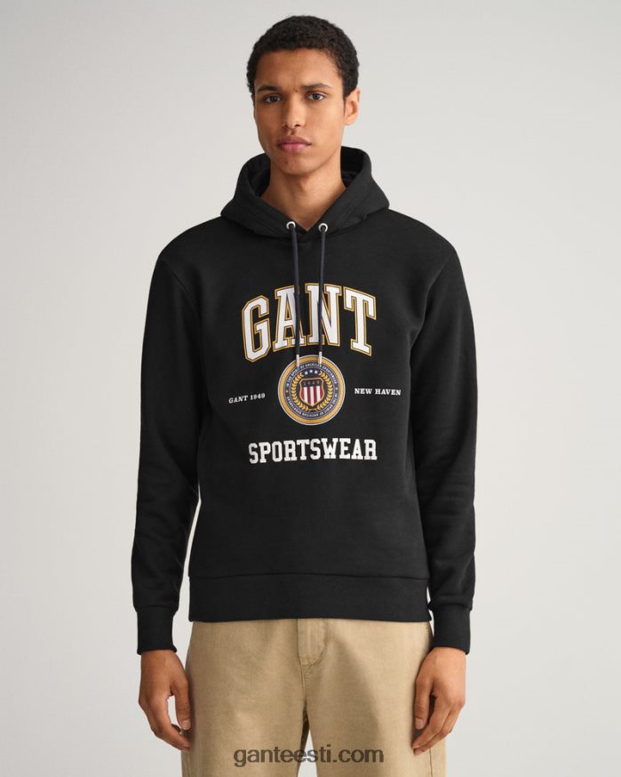 GANT mehed must crest shield higiga kapuuts NBR64N271