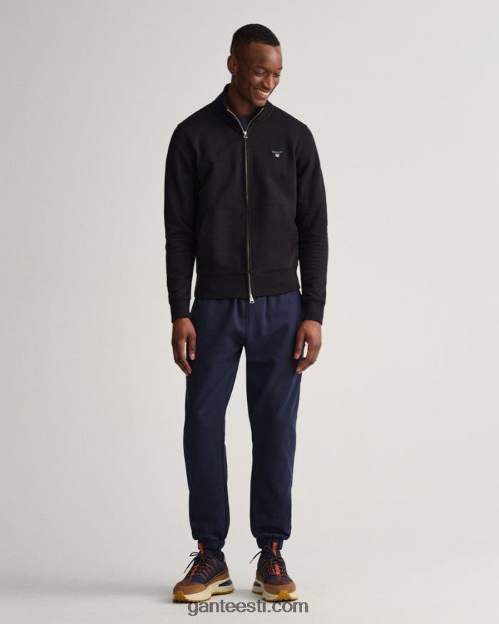 GANT mehed must originaal täistõmblukuga kardigan NBR64N297