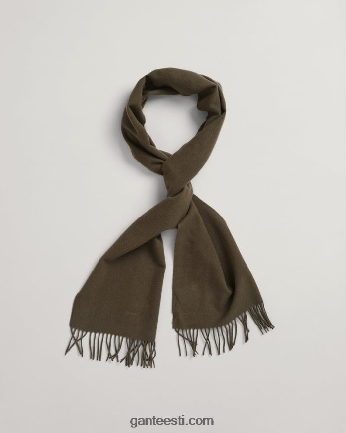 GANT mehed jahimees roheline täisvillane sall NBR64N562