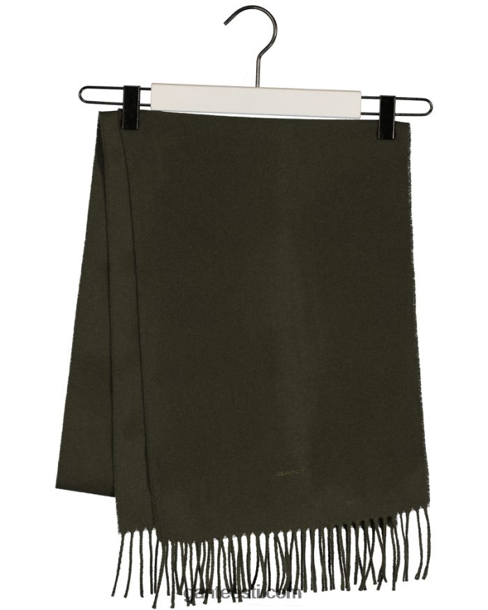 GANT mehed jahimees roheline täisvillane sall NBR64N562