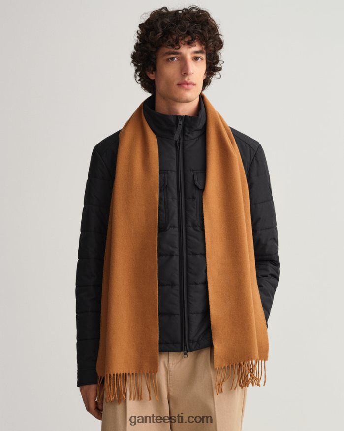 GANT mehed röstitud pähkel täisvillane sall NBR64N566