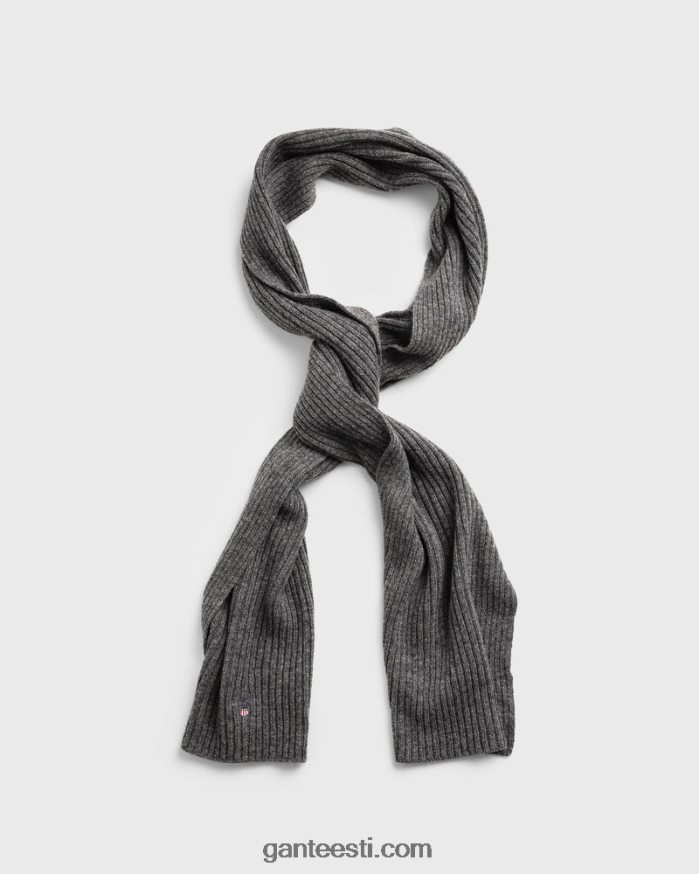 GANT mehed tumehall melanž villane kootud sall NBR64N579