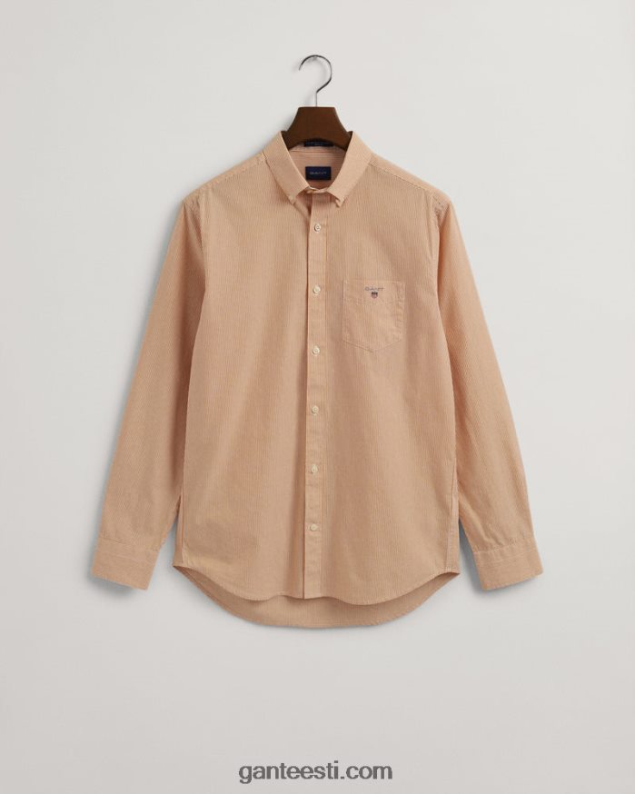 GANT mehed dk sinepi apelsin tavaline istuv pankuri riidest särk NBR64N18