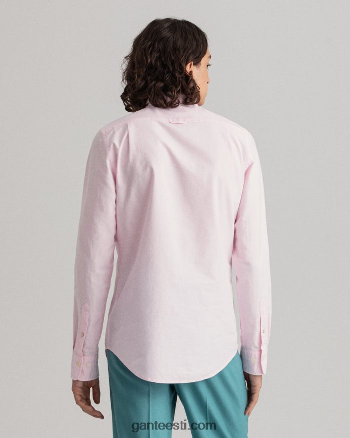 GANT mehed heleroosa slim fit oxfordi särk NBR64N39