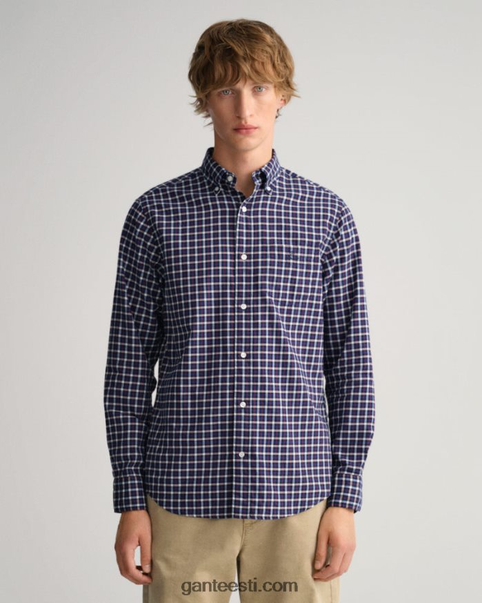 GANT mehed õhtusinine tavalise sobivusega hõlmiktoimse särk NBR64N28