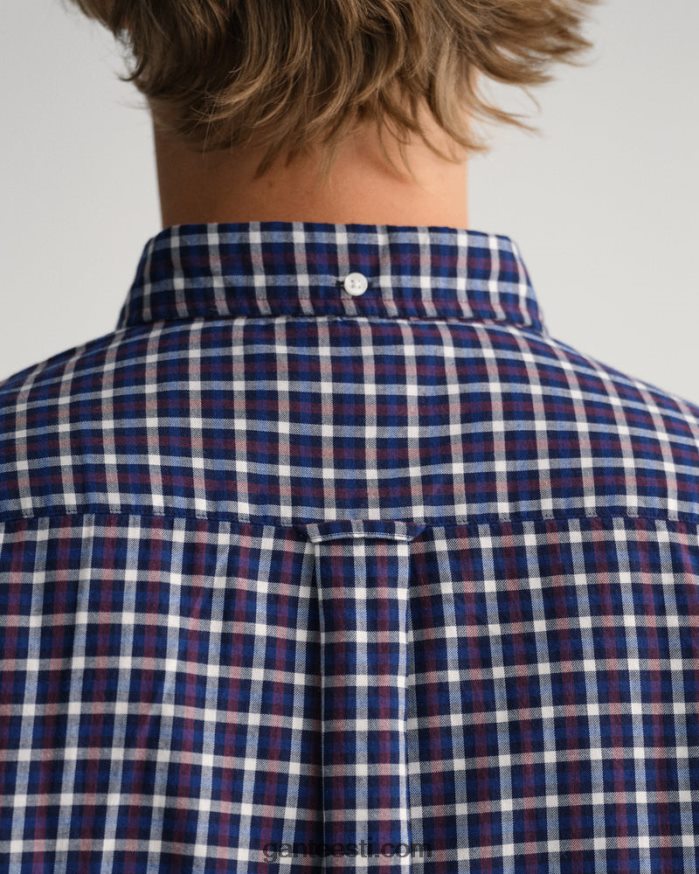 GANT mehed õhtusinine tavalise sobivusega hõlmiktoimse särk NBR64N28