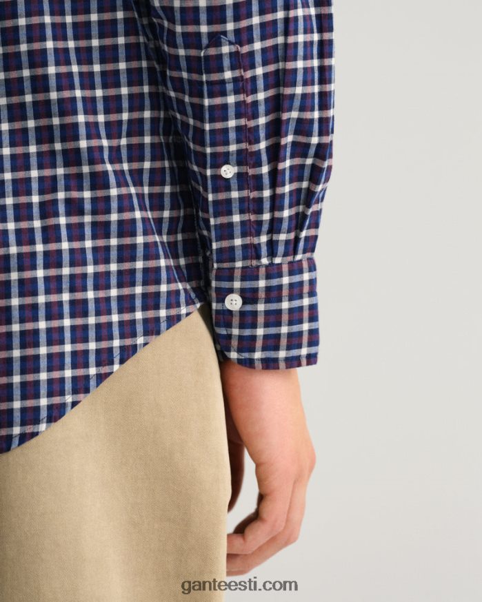 GANT mehed õhtusinine tavalise sobivusega hõlmiktoimse särk NBR64N28