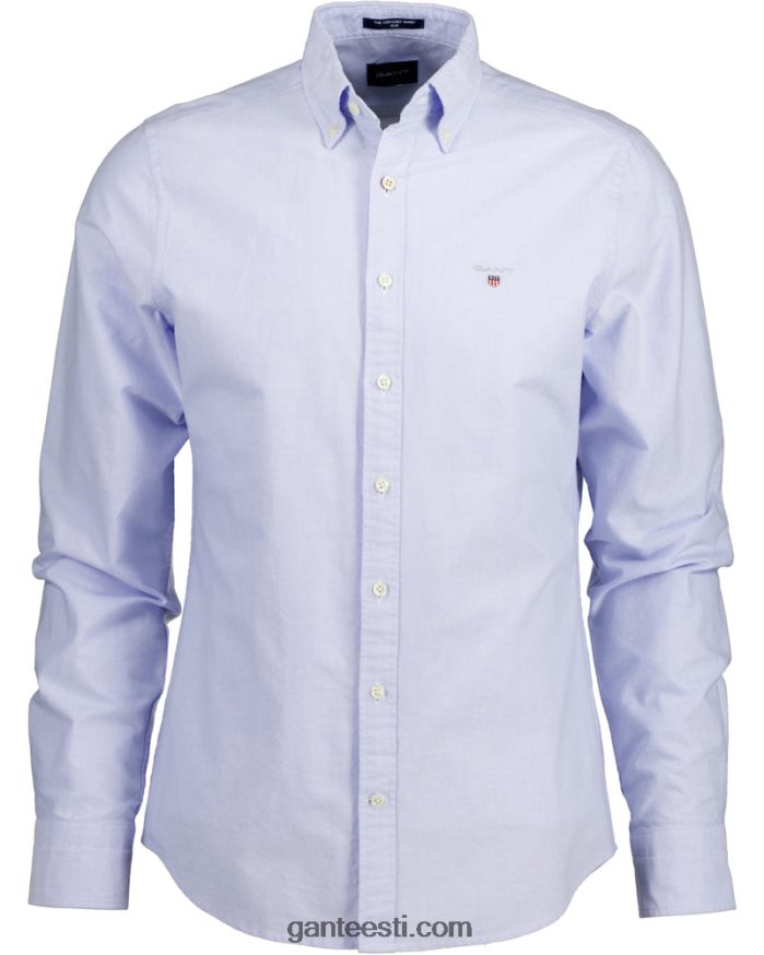 GANT mehed kapri sinine slim fit oxfordi särk NBR64N29