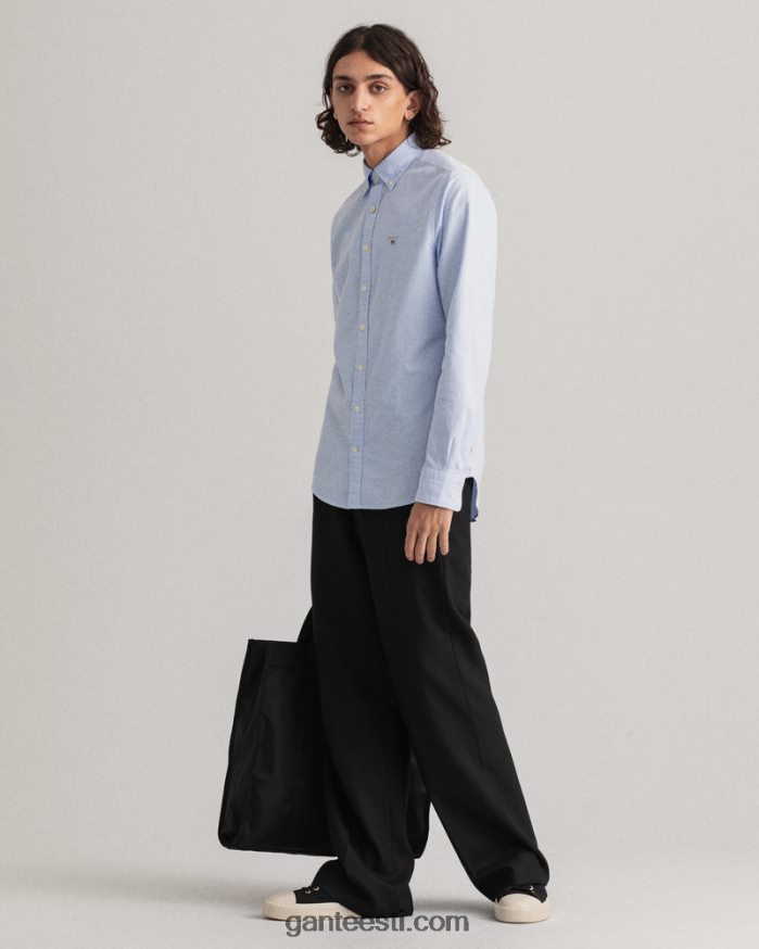 GANT mehed kapri sinine slim fit oxfordi särk NBR64N29