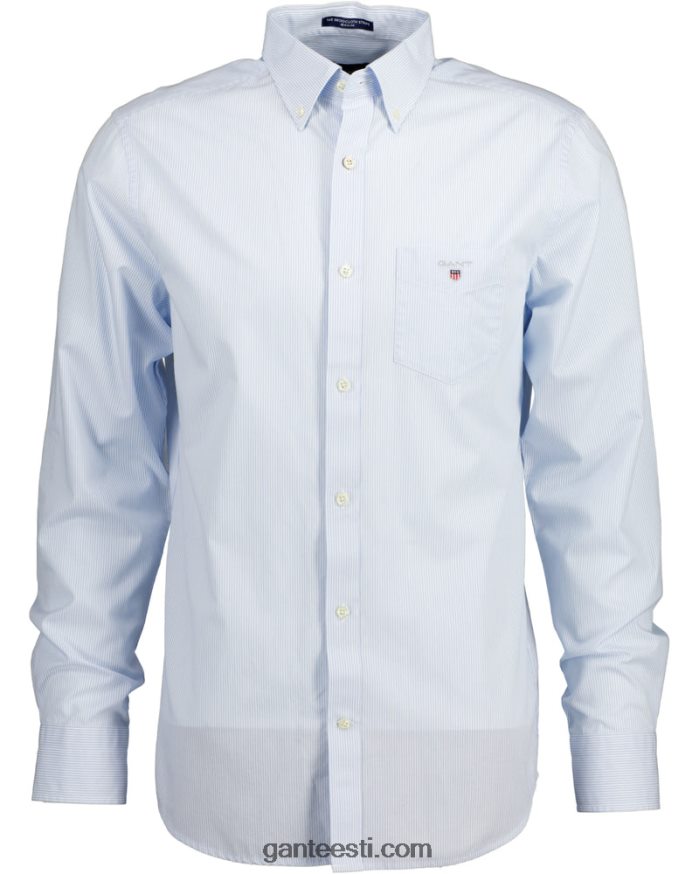 GANT mehed kapri sinine tavaline istuv pankuri riidest särk NBR64N41