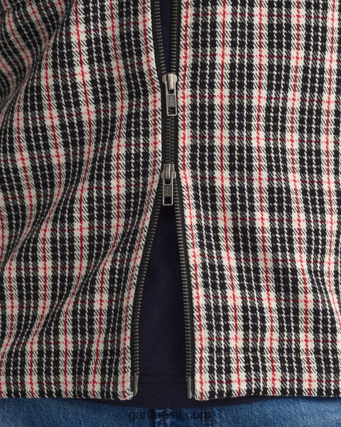 GANT mehed kreem lõdvestunud istuv raske toimse lukuga särk NBR64N22