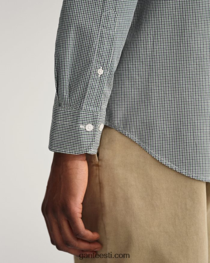 GANT mehed metsaroheline tavalise sobivusega popliinist mikrohõlmiksärk NBR64N42