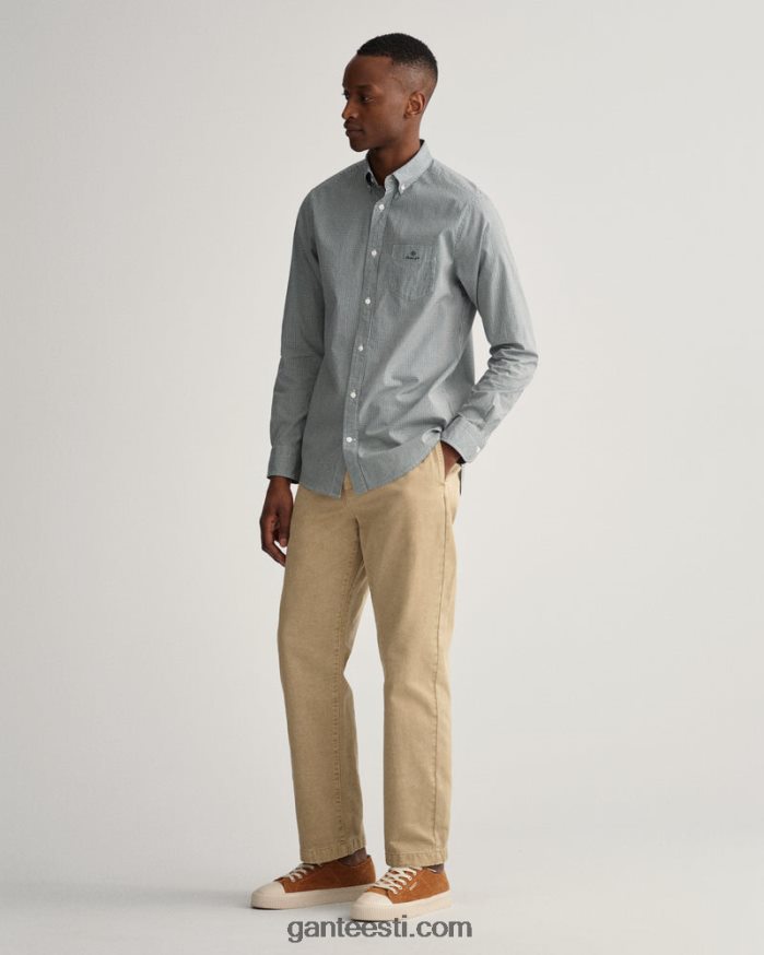 GANT mehed metsaroheline tavalise sobivusega popliinist mikrohõlmiksärk NBR64N42