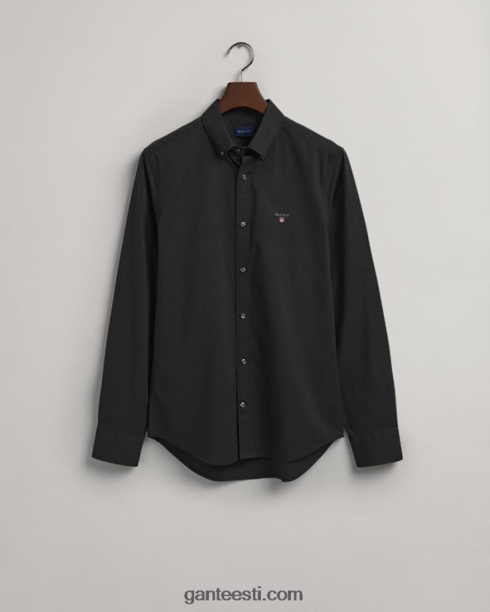 GANT mehed must õhukesest riidest särk NBR64N40