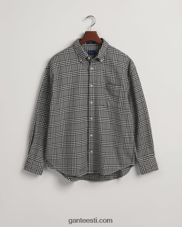 GANT mehed must ülisuur hagijahambuline puuvillane särk NBR64N13