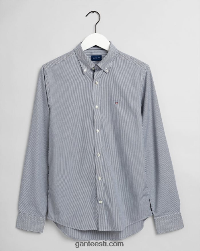 GANT mehed must slim fit pankuri riidest särk NBR64N83