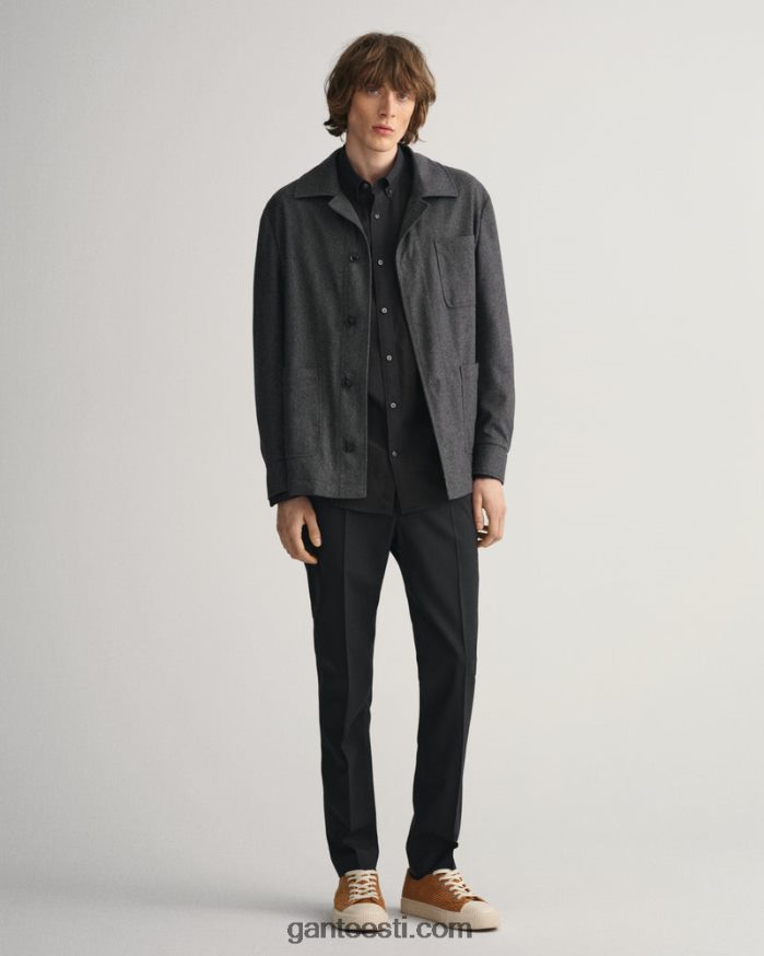 GANT mehed must tavalisest riidest särk NBR64N53