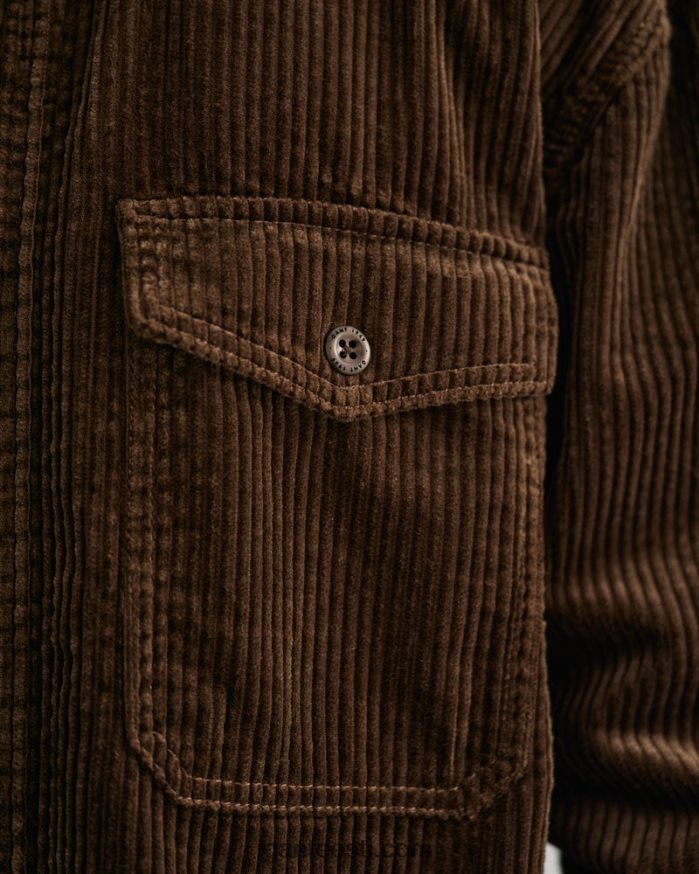 GANT mehed rikkalik pruun velvetist ülesärk NBR64N6