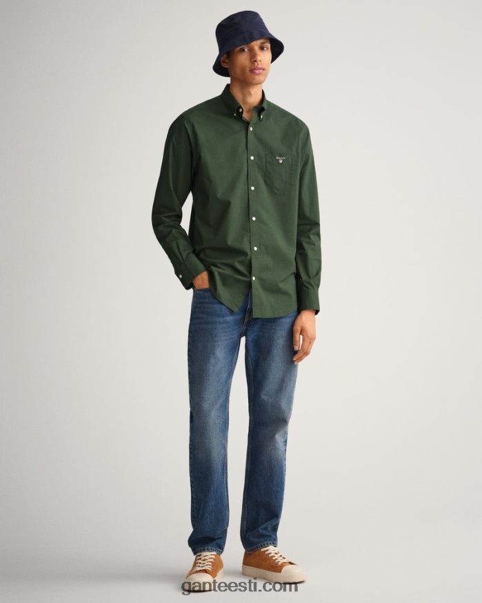 GANT mehed tormiroheline tavalisest riidest särk NBR64N45