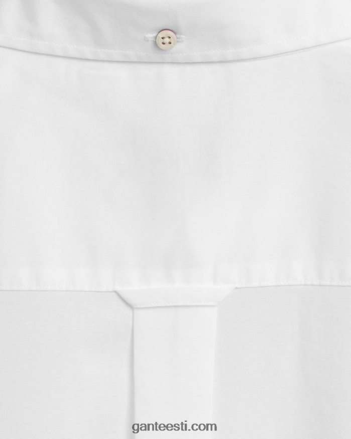 GANT mehed valge tavalisest riidest särk NBR64N65